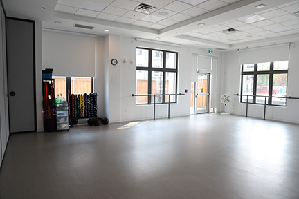 Interior phot of the Charleswood Active Living Centre new location in Spring 2025.