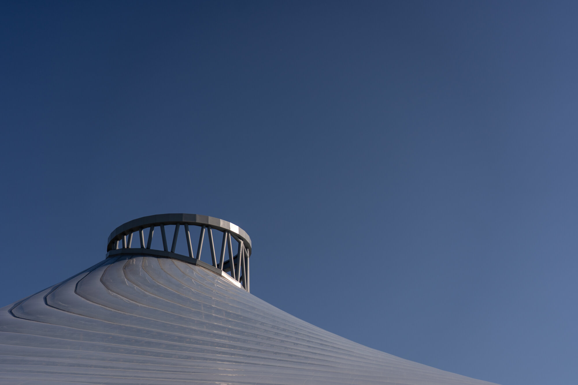 Image of the exterior roof top of the Leaf in Winnipeg