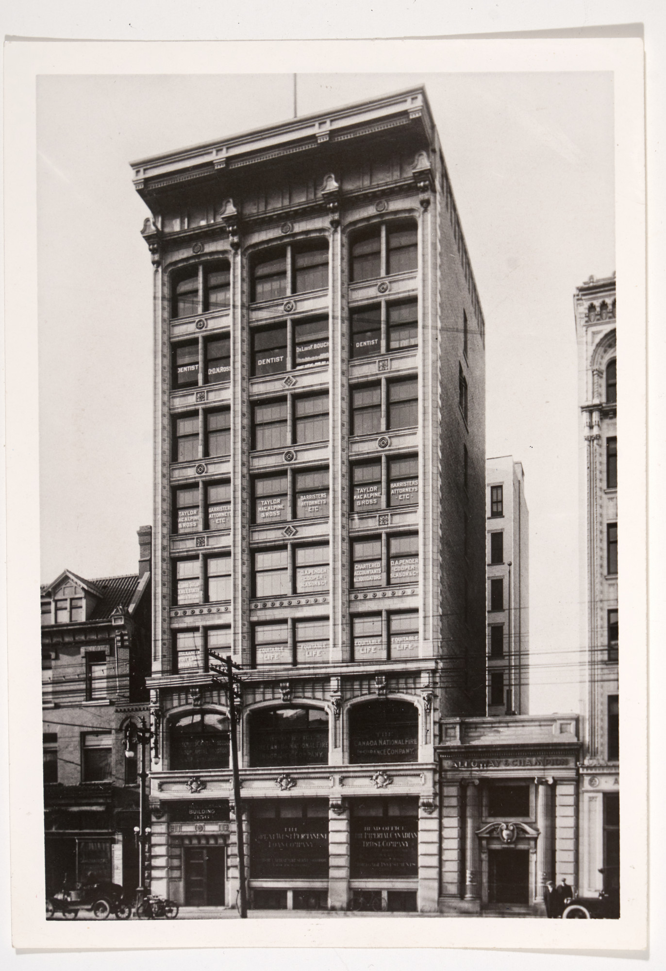 Alloway Champion Bank Front 1921